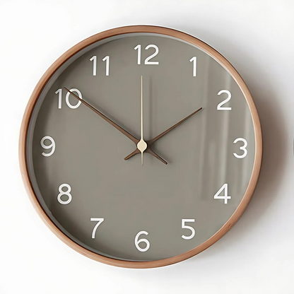 Vintage Wooden Large Clock