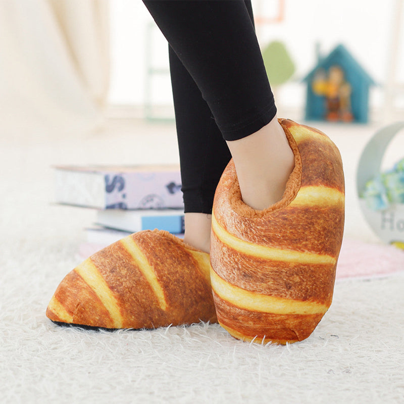 Cozy Fresh Bread Slippers