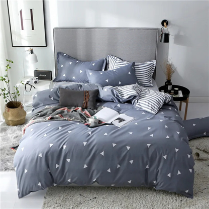Luxury Plush Bed Duvet Cover Set