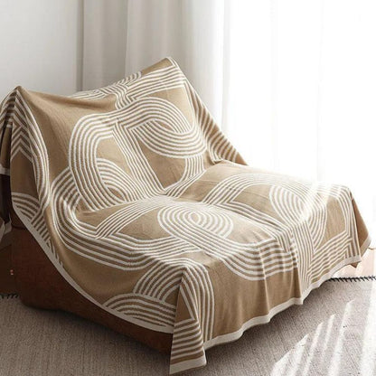 Cozy Plush Knitted Throw Blanket - Luxicro