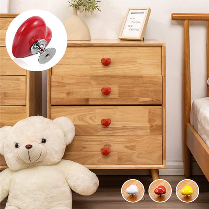 Stylish Love Shape Flush Button