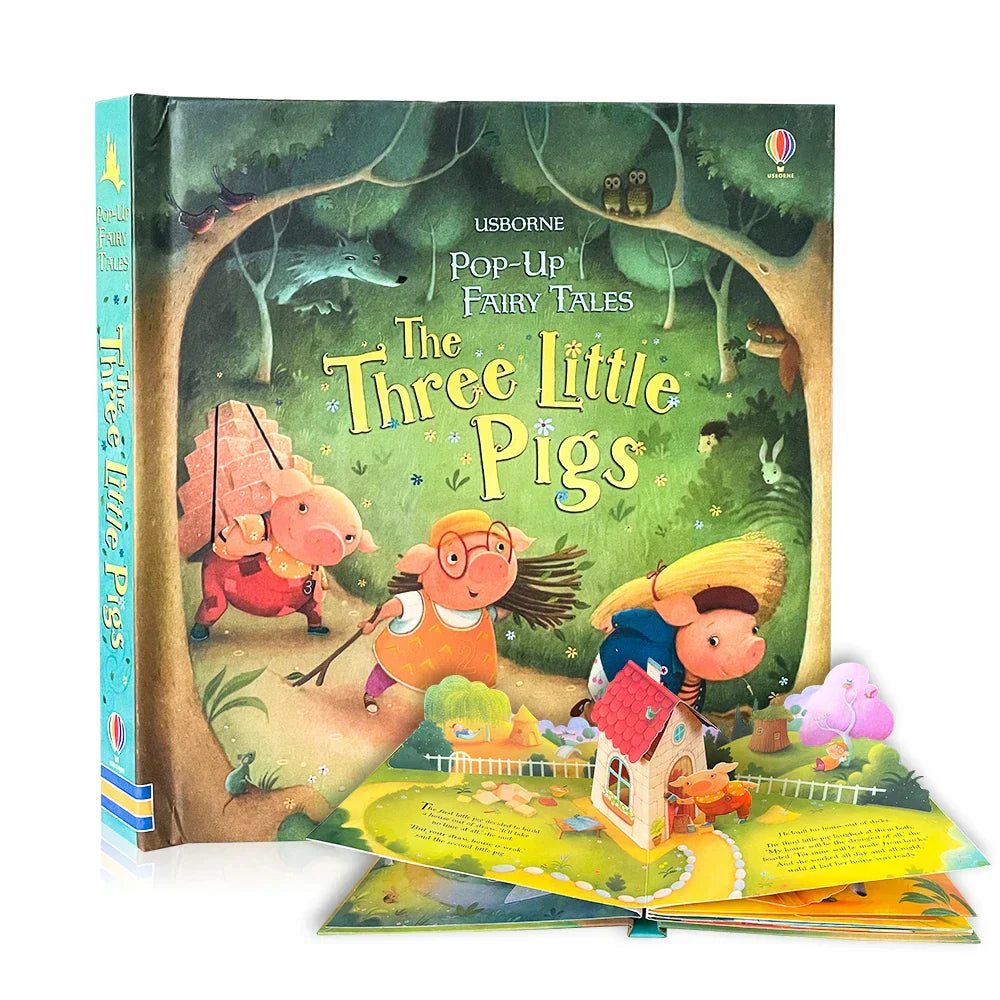Colorful Interactive Pop Up Book