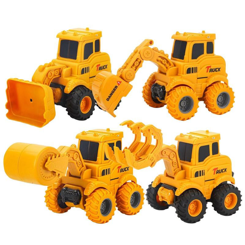 Children's Exciting Building Tractor Toy