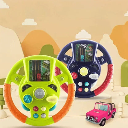 Fun Childrens Driving Wheel Toy - Luxicro