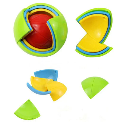 Colorful Interactive Brain Teaser Ball Toy