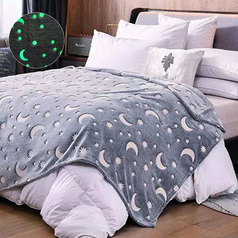 Cozy Glow Throw Blanket – Plush & Warm Lighting