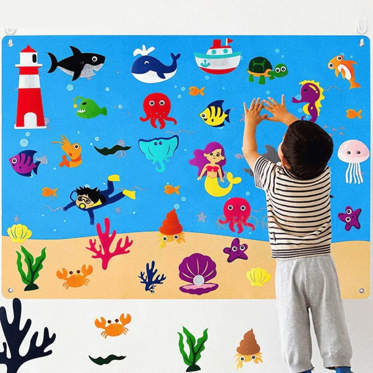 Bright Educational Play Board for Children