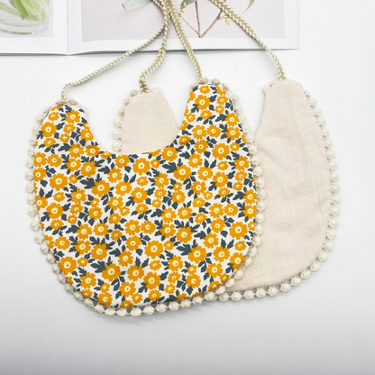 Comfortable Muslin Double Sided Baby Bib