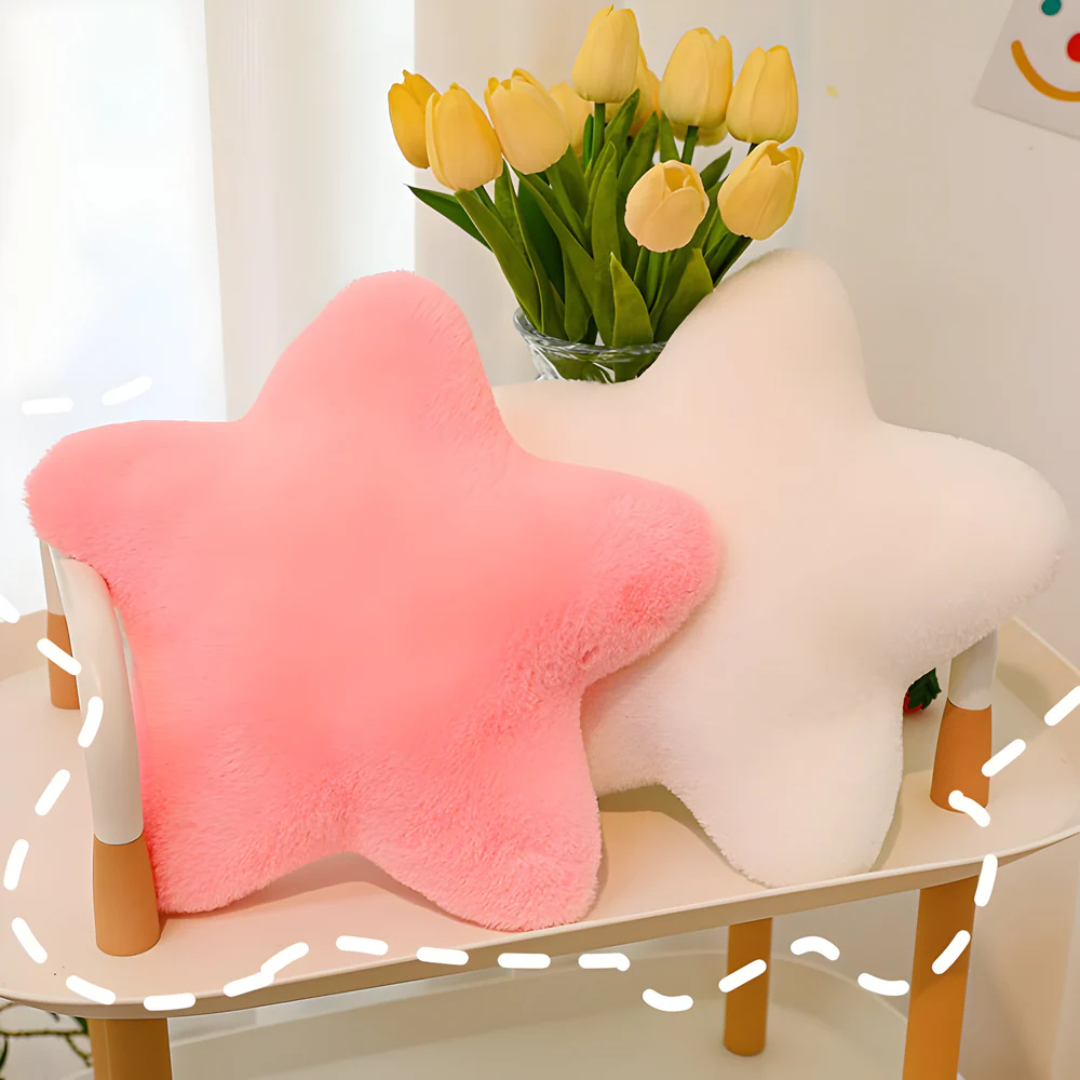 Premium Glitter Star Pillow