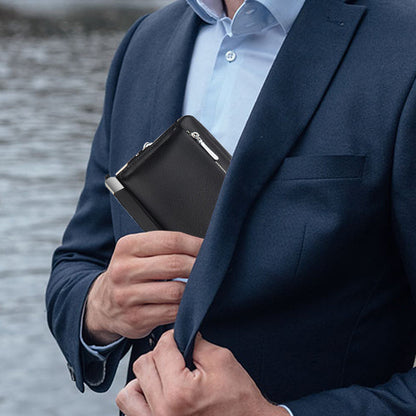 Big Capacity Leather Men's Wallet