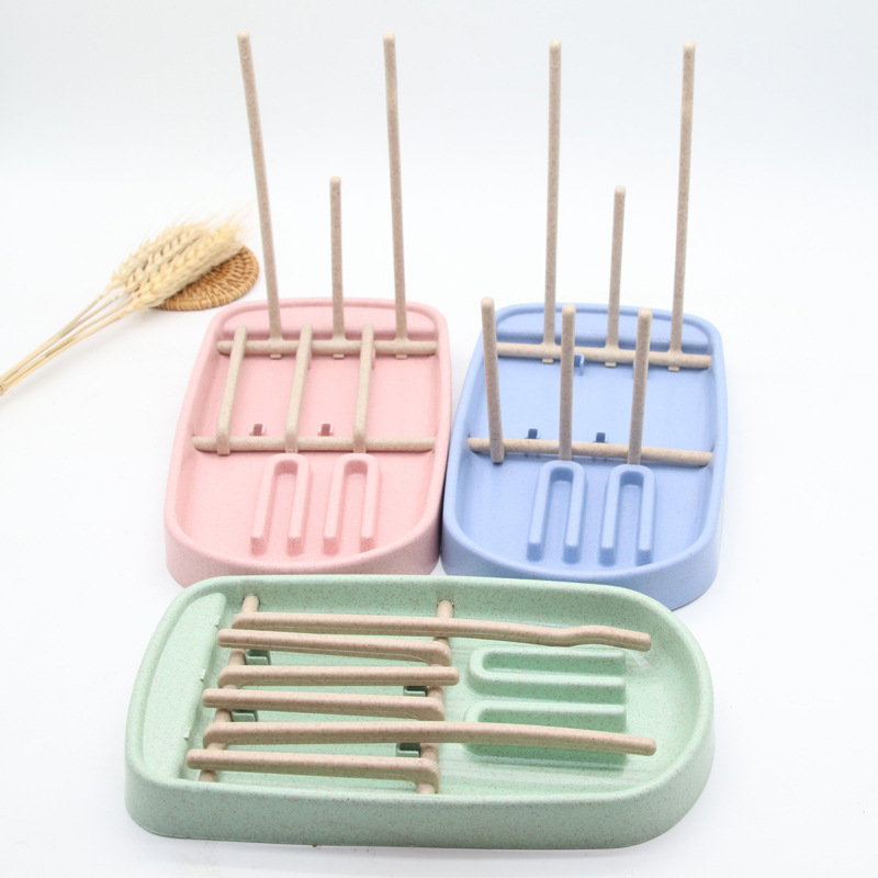 Baby Bottle Drain Rack with Storage Tray - Luxicro