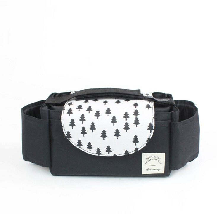 Convenient Stroller Organiser Bag with Bottle Holder