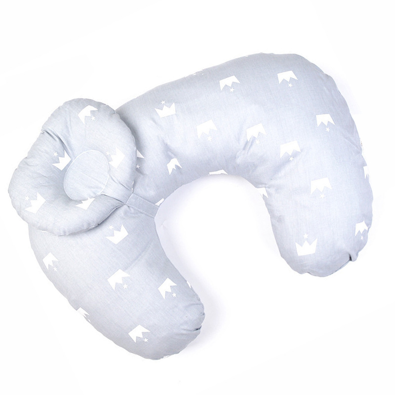 Soft Breastfeeding Pillow for New Moms and Babies