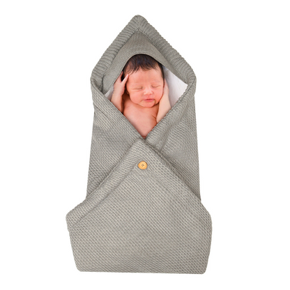 Cozy Baby Hooded Swaddle Blanket