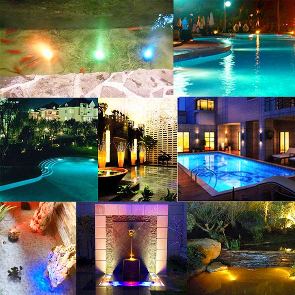 Bright Wireless RGB Pool Lamp with Remote Control