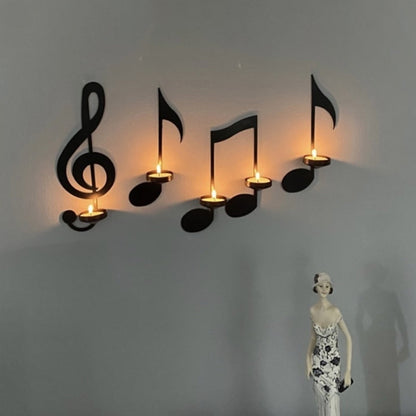 Decorative Music Theme Candle Stand