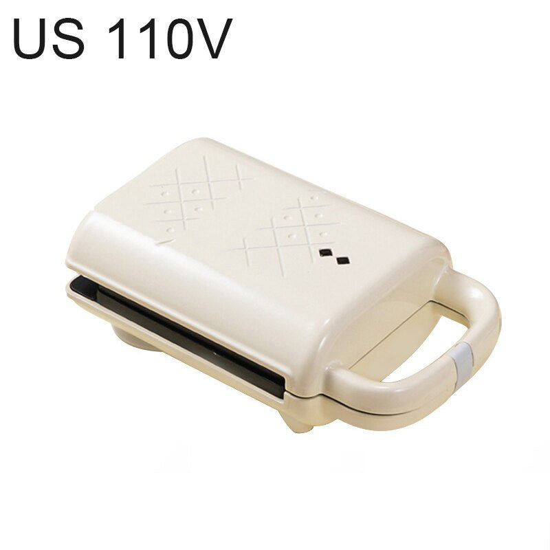 Compact 2 in 1 Toaster Waffle Breakfast Maker