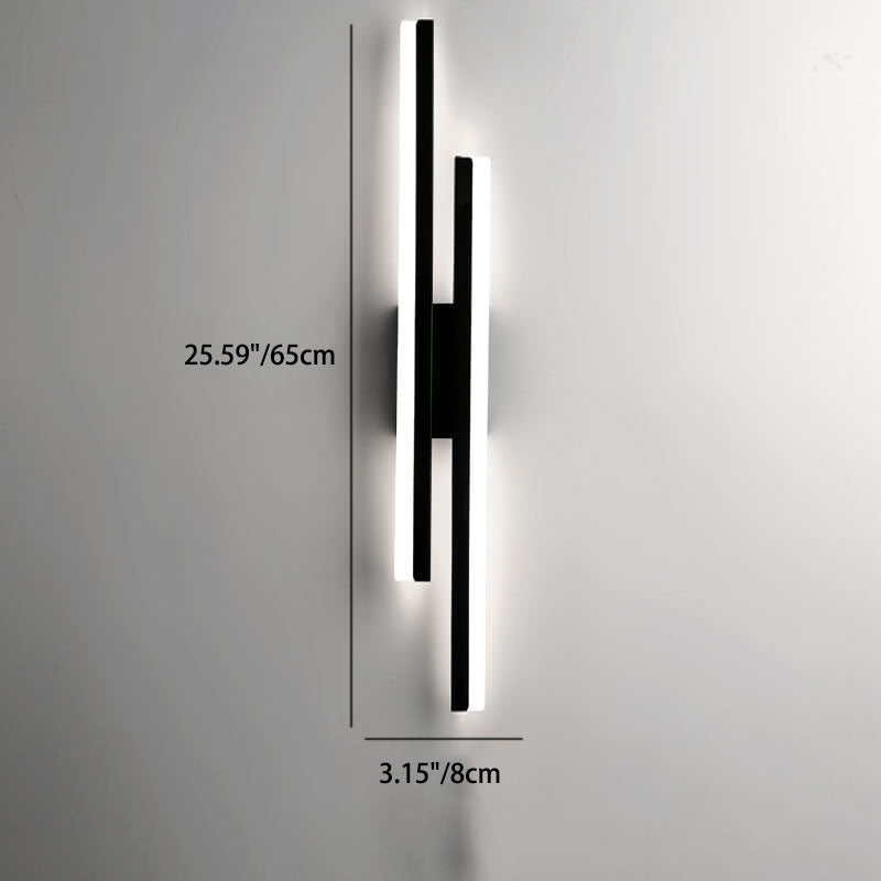 Slim LED Dimmer Wall Lamp
