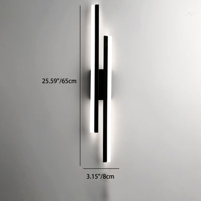 Slim LED Dimmer Wall Lamp