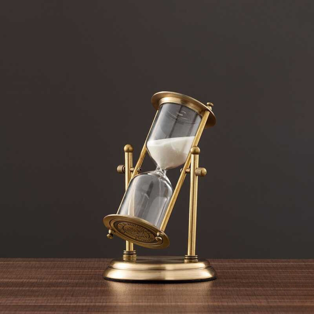 Classic Glass Timer with Colored Sand