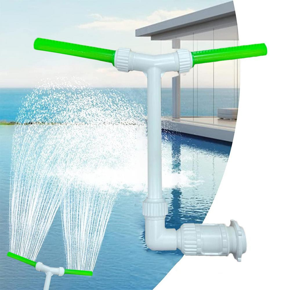Colorful Pool Fountain with LED Lighting Spray