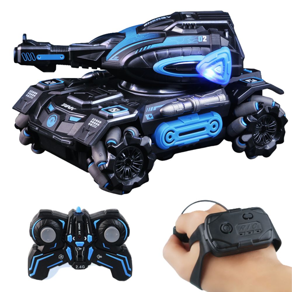Fun RC Stunt Car Toy with Water Blaster - Luxicro