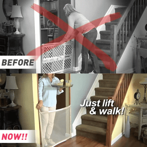 Simple Foldable Baby Pet Gate
