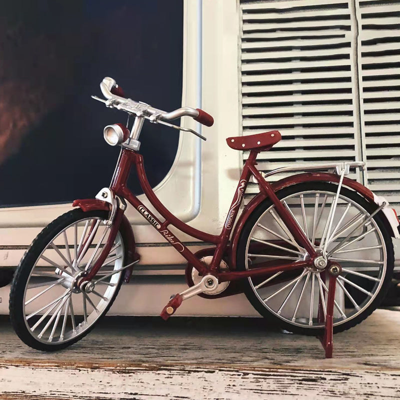 Classic Bicycle Small Collectible Statue