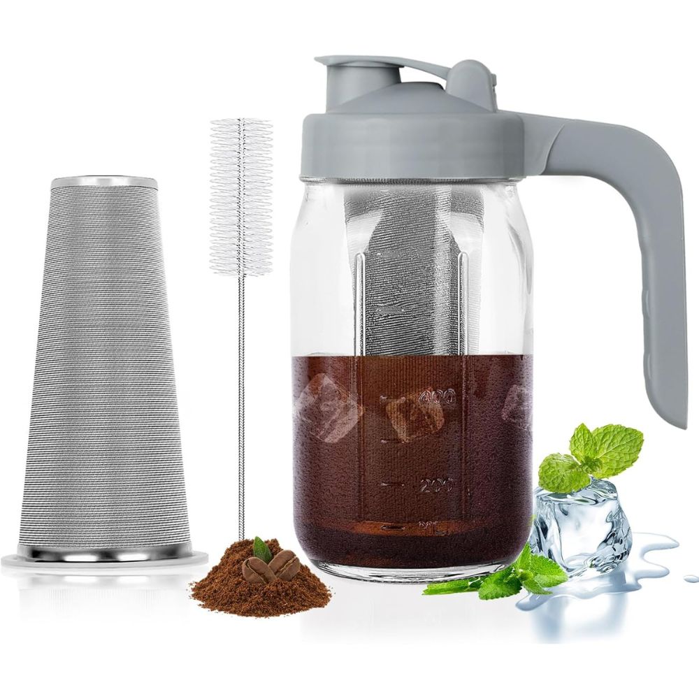 Big Cold Brew Coffee Pitcher Jug