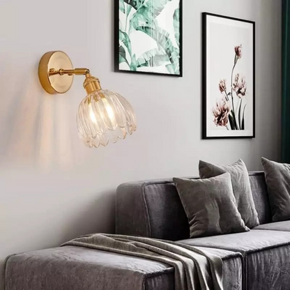 Classic Elegant Glass Wall Lamp
