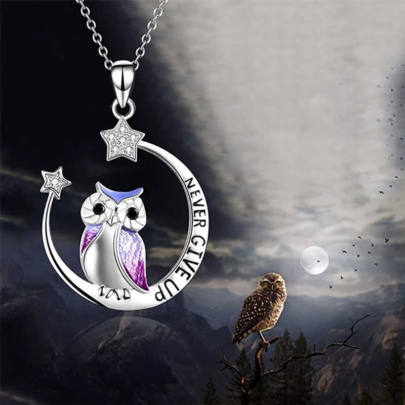 Motivational Bird Charm Necklace