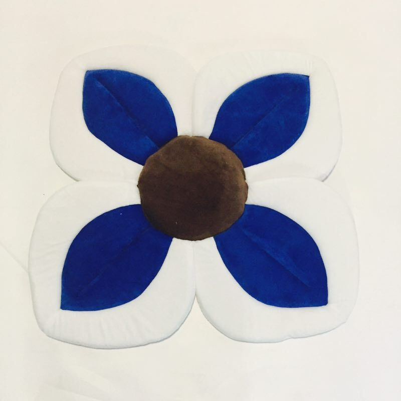 Cushy Flower Baby Bath Mat - Anti Slip Shower Pad