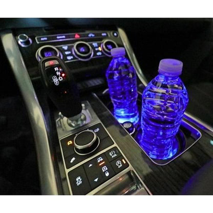 Portable Solar Powered Car Charger LED Lights (2-Pack)