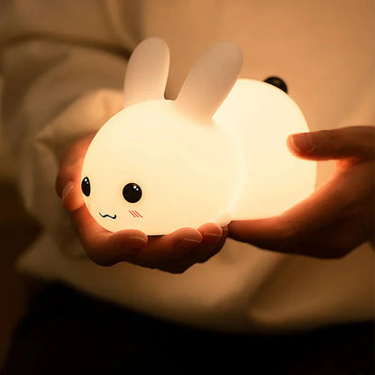 Cute Rabbit Plug Night Light