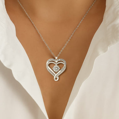 Beautiful Heart Pendant Necklace for Women