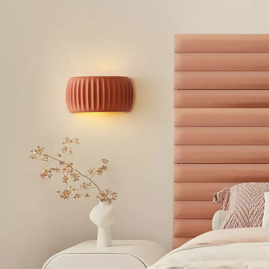 Modern Clear Glass Wall Lamp