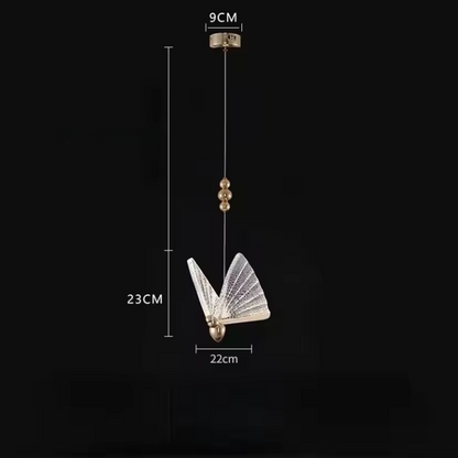 Decorative LED Hanging Light with Floral Design