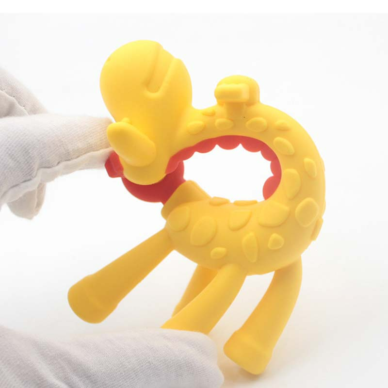 Cute BPA Free Baby Chew Teether Toy