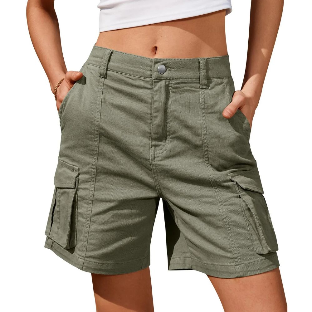 Women's Classic Comfortable Work Pants Shorts