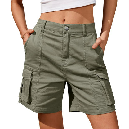 Women's Classic Comfortable Work Pants Shorts
