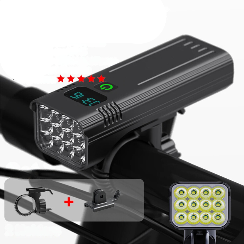 Bright 5000 Lumen Rechargeable Bike Headlight