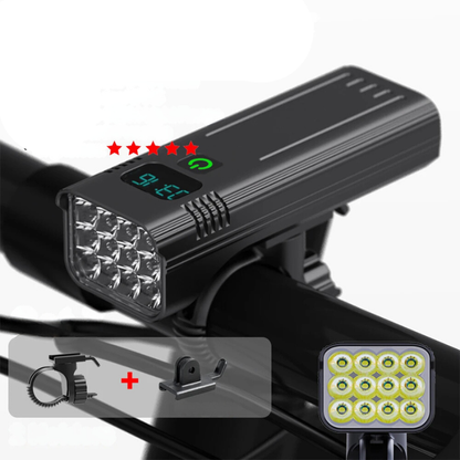 Bright 5000 Lumen Rechargeable Bike Headlight