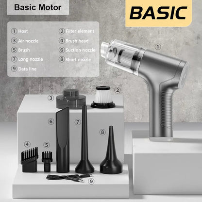 Compact Wireless Car Vacuum Cleaner