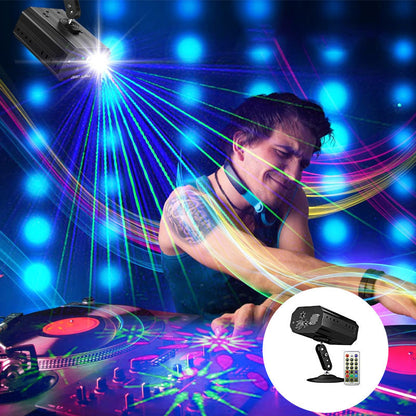 Compact USB Rechargeable Party Laser Lamp