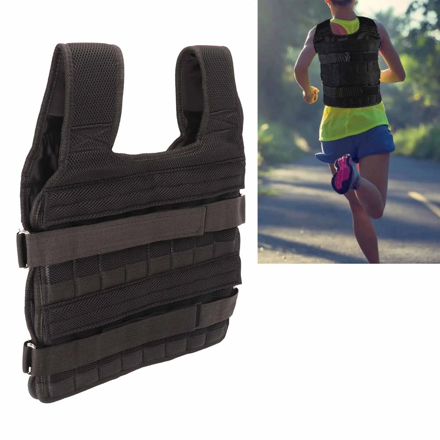 Durable Fitness Weighted Vest - Luxicro