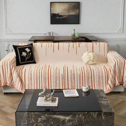 Plush Waterfall Couch Slipcover - Luxicro