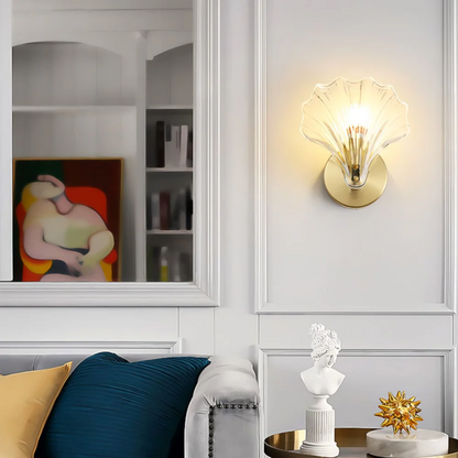 Sleek Transparent LED Wall Lamp