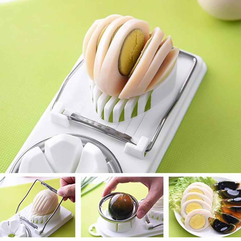 Easy 2 in 1 Egg Slicer Tool - Luxicro