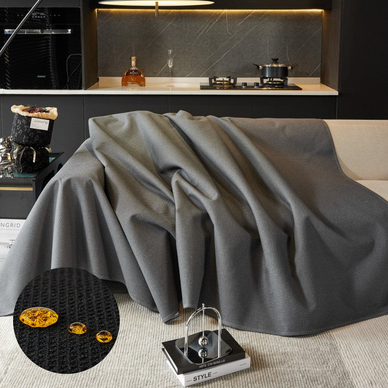 Plush Textured Water Resistant Sofa Throw Blanket - Luxicro
