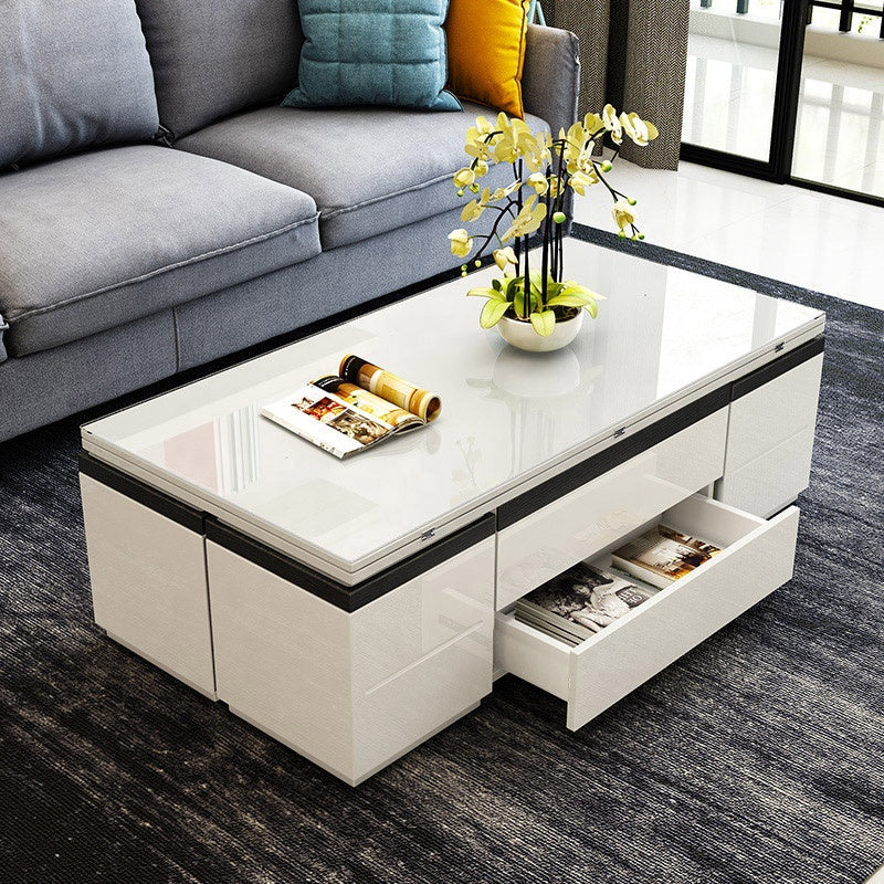 Compact Folding Contemporary Coffee Table